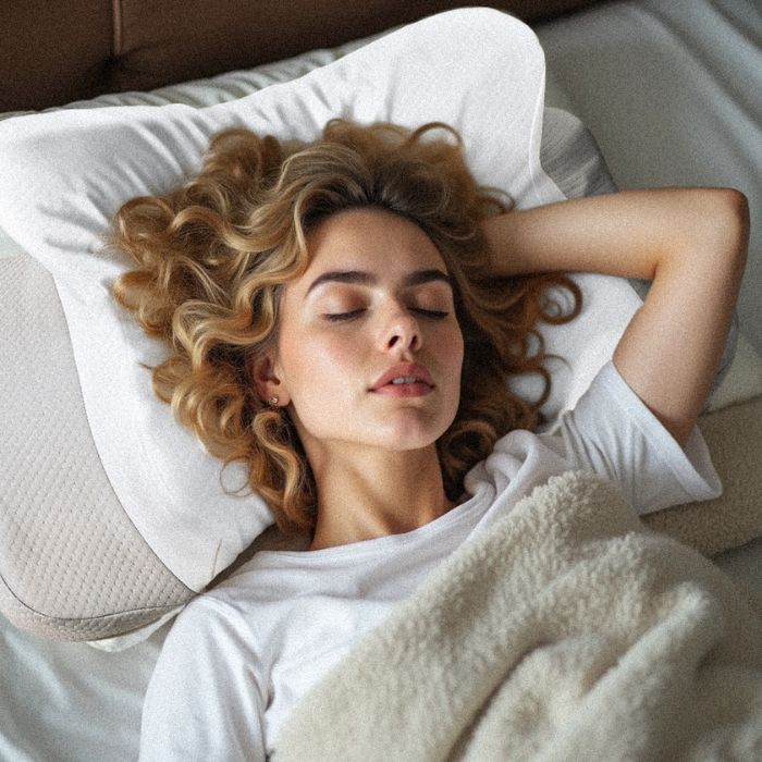 Viskoelastinė drugelio formos pagalvė