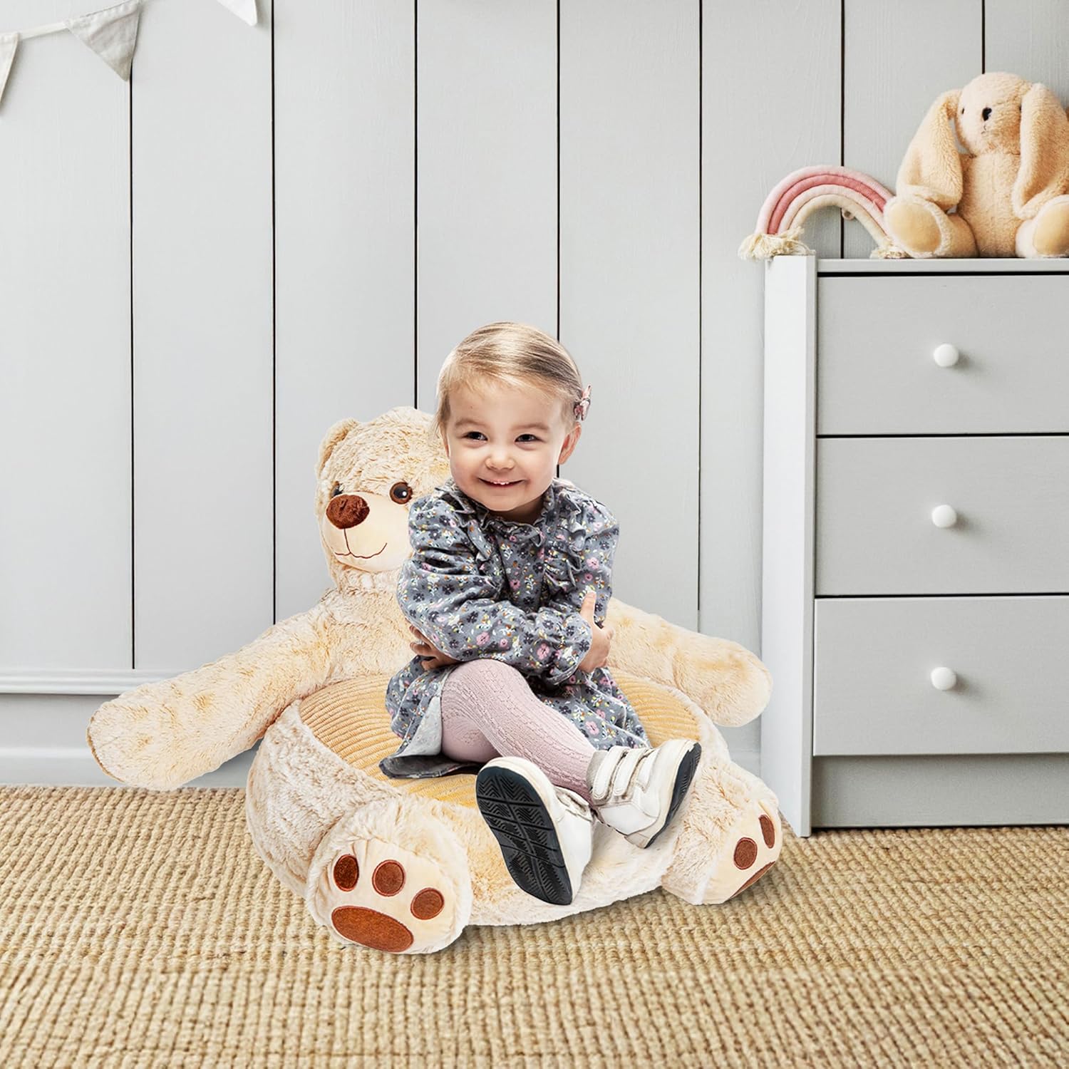 Pliušinis sėdmaišis vaikams