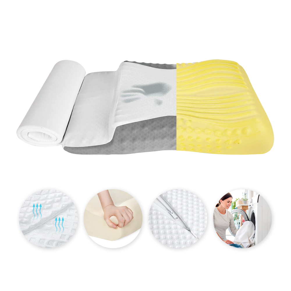 Dviguba ergonominė pagalvė