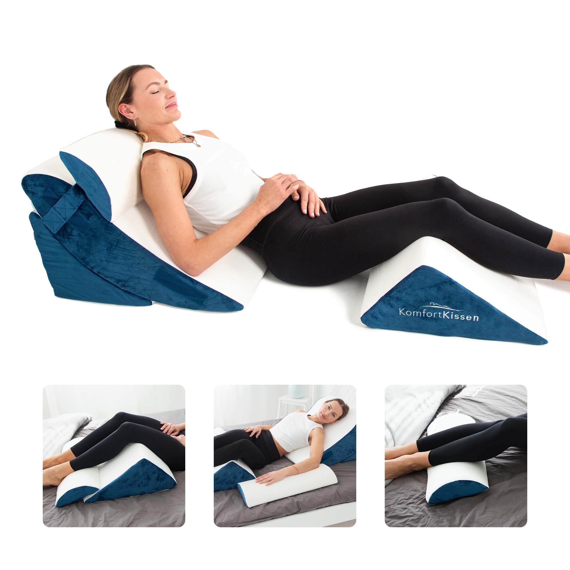 Ergonominė pagalvė 4in1