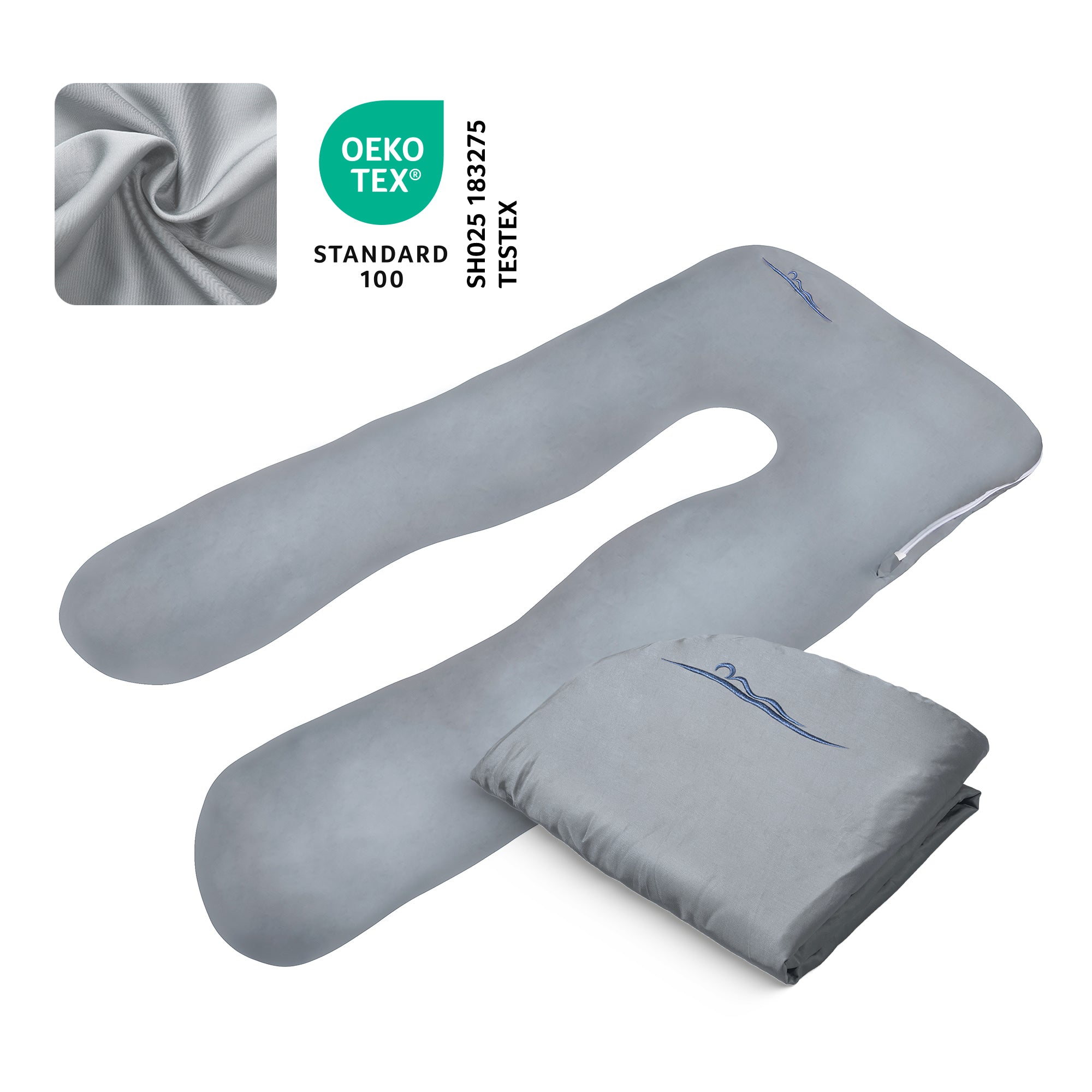 Užvalkalas - Bambukas vaikams (Pilkas)