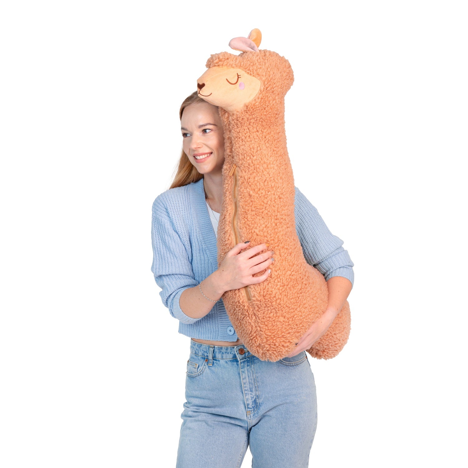 Minkšta pliušinė Alpaka 90cm