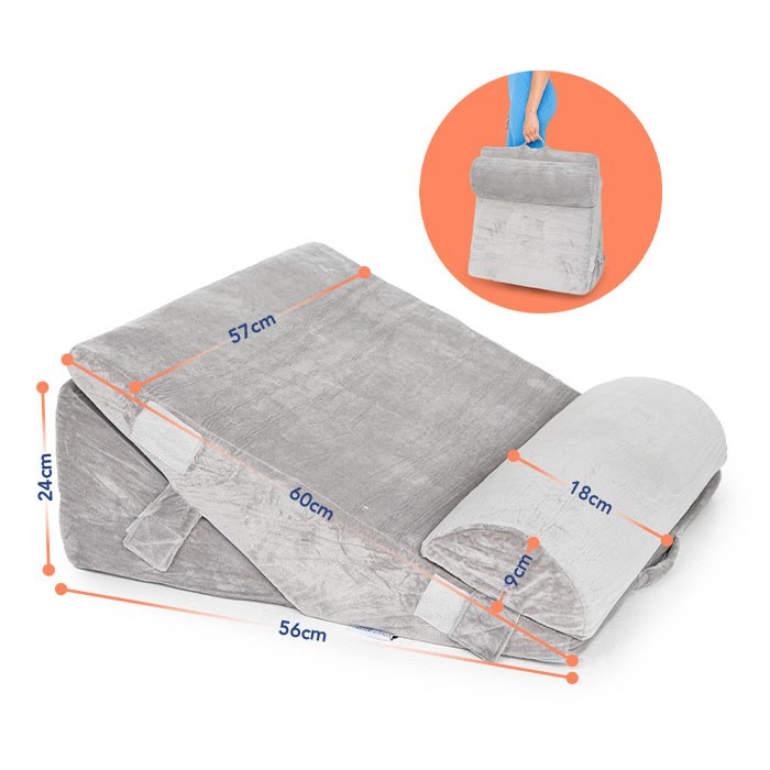 Ergonominė pagalvė 3in1