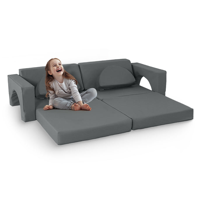 10 dalių modulinė sofa vaikams